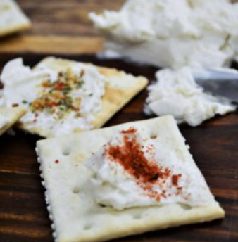 Plant-based cream cheese