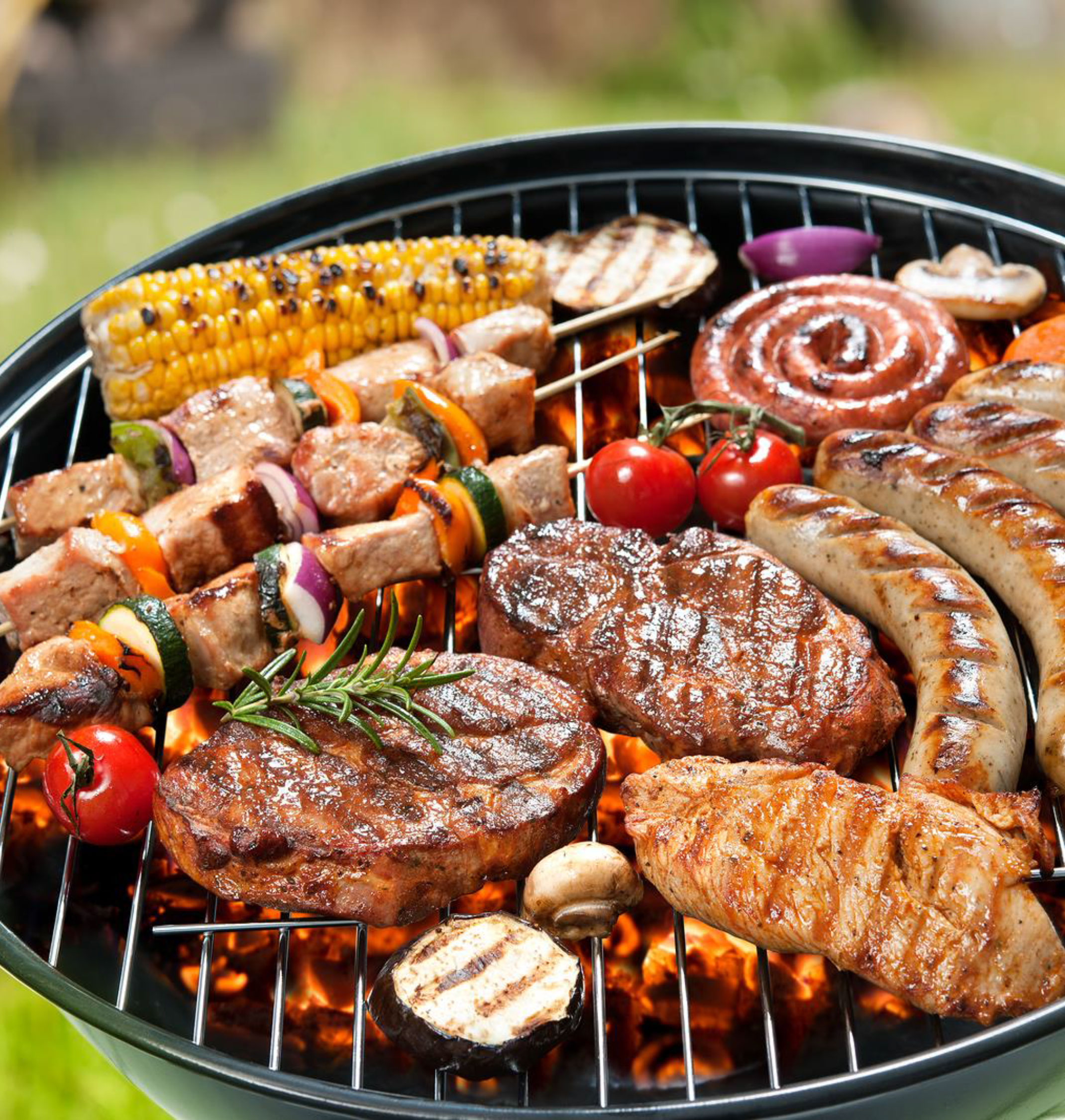 Restaurant BBQ at home