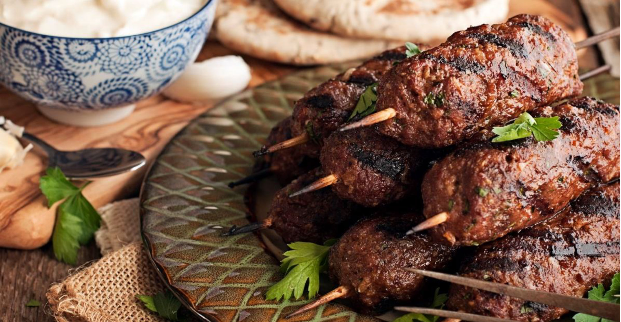 Meat kebabs