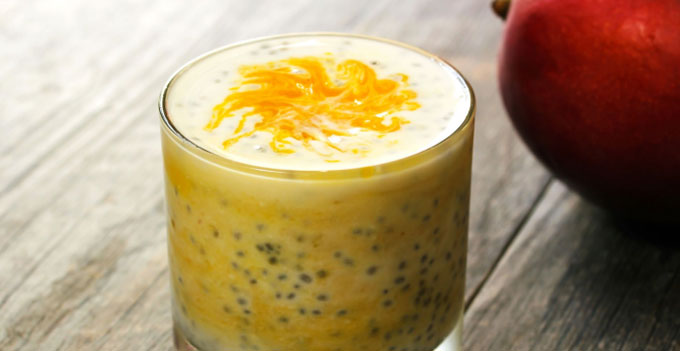 Turmeric & Mango Chia Pudding