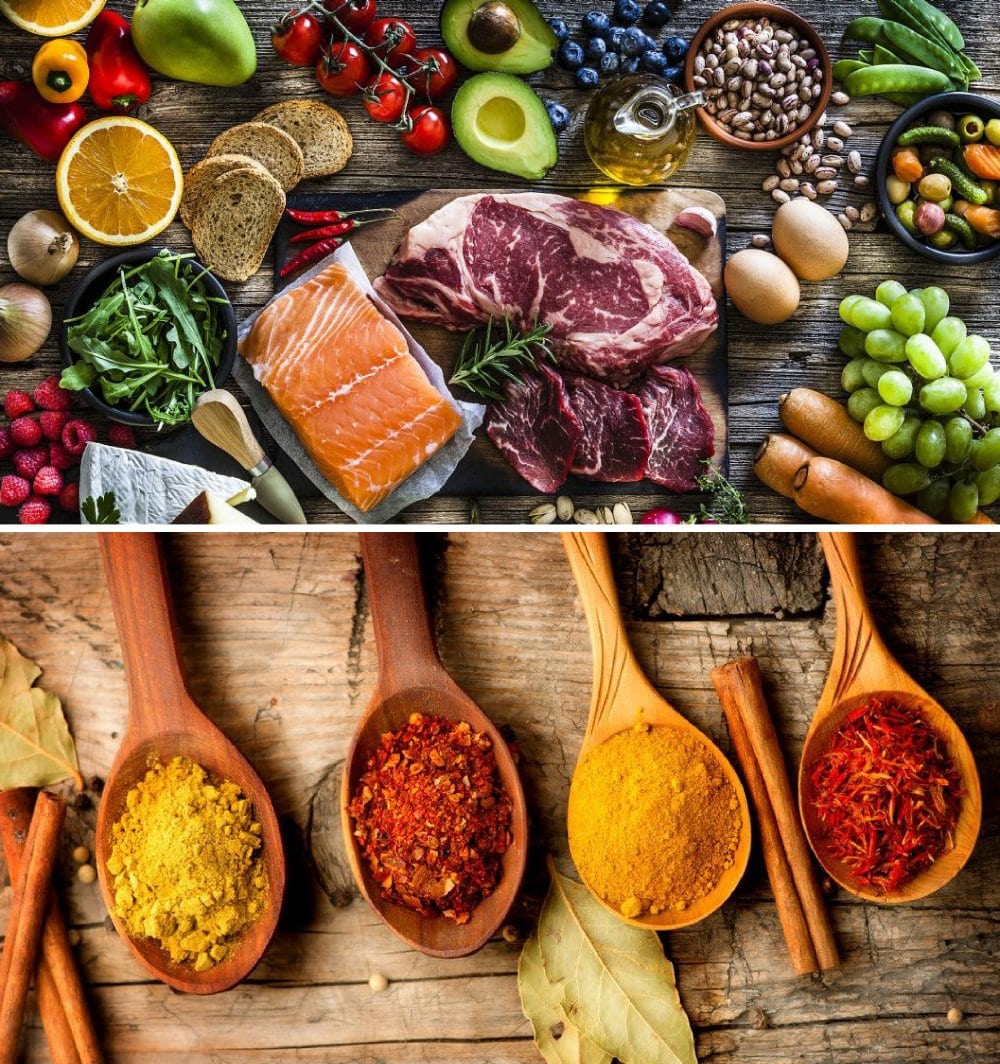 Healthy Foods And Spices