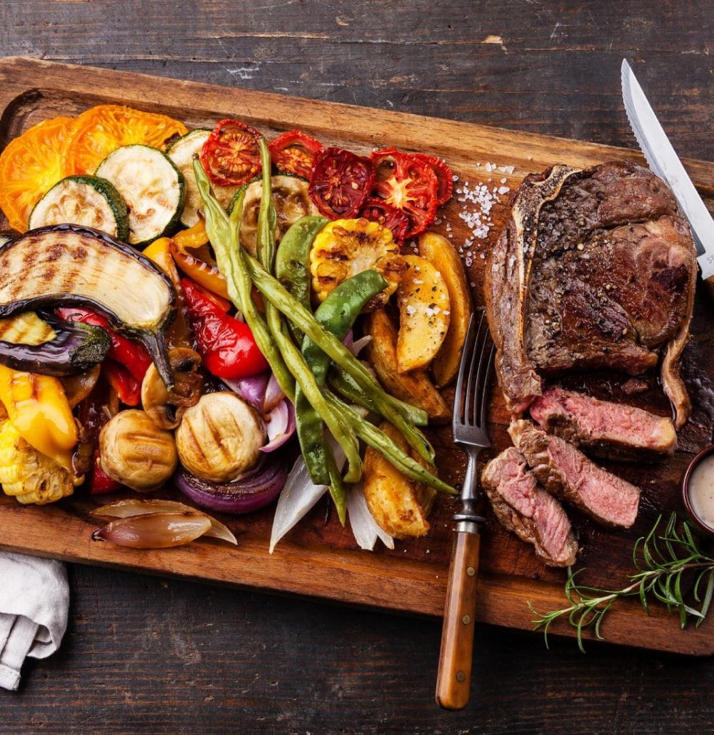BBQ With Side Dishes